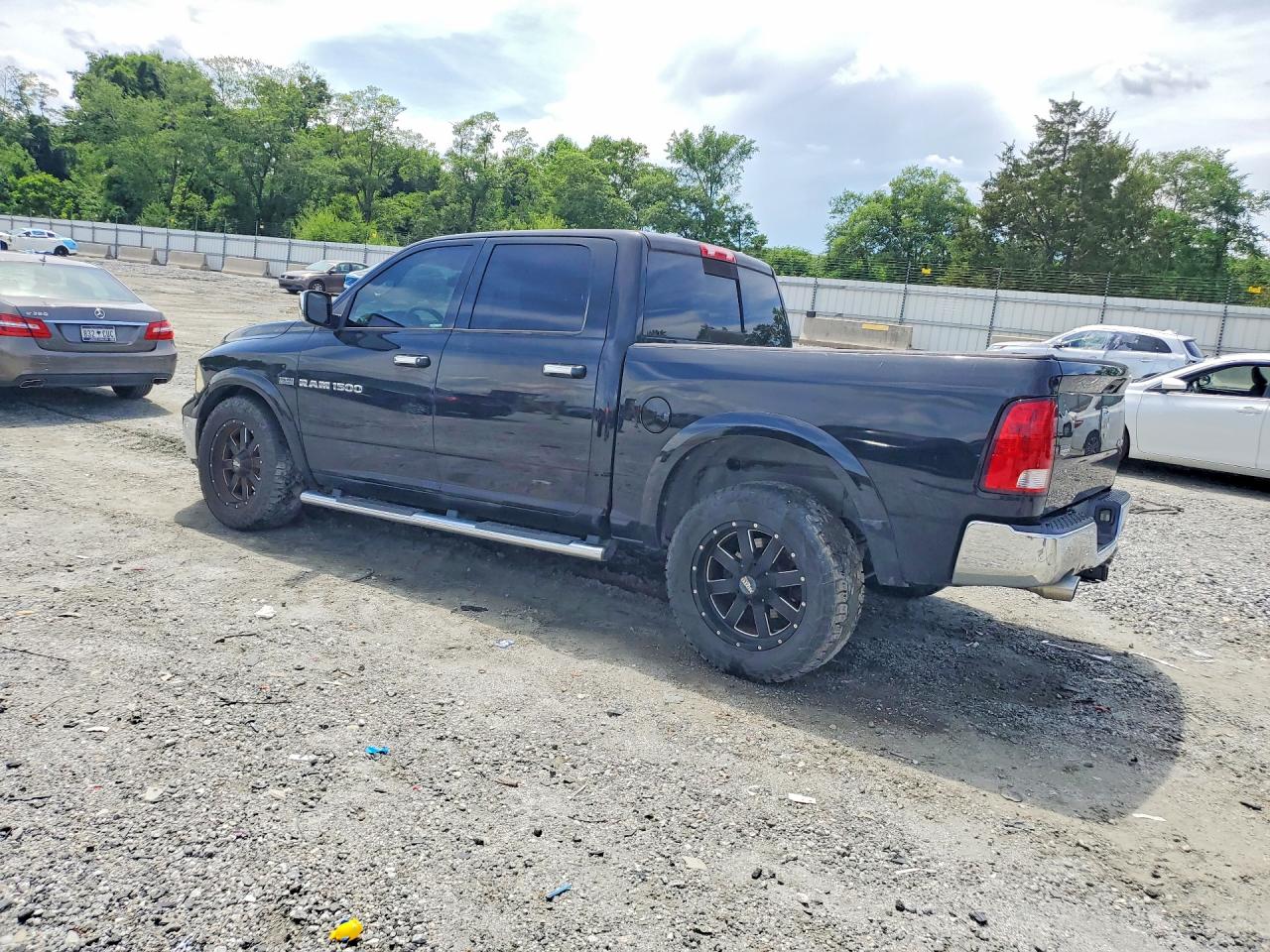 2012 Dodge Ram 1500 Laramie Black vin: 1C6RD7NT5CS219043