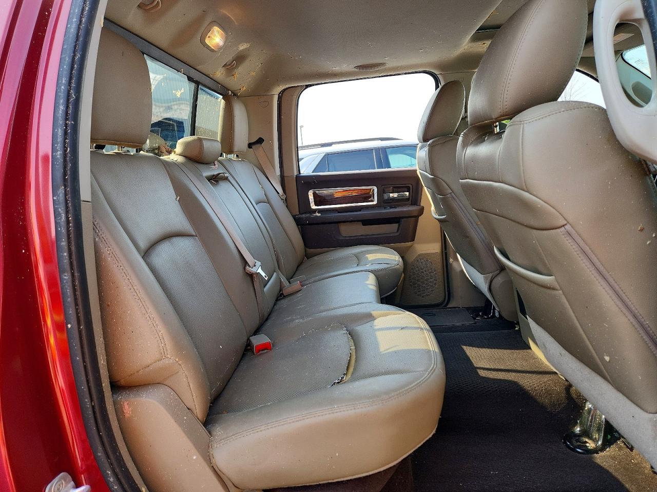 2012 Dodge Ram 1500 Laramie Red vin: 1C6RD7NT5CS345287