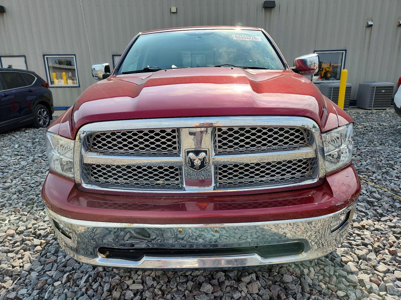 2012 Dodge Ram 1500 Laramie Red vin: 1C6RD7NT5CS345287