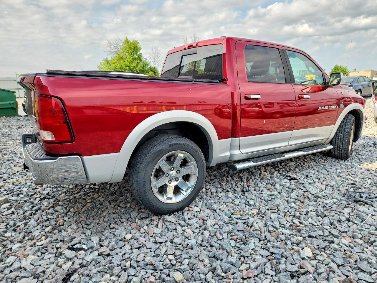2012 Dodge Ram 1500 Laramie Red vin: 1C6RD7NT5CS345287