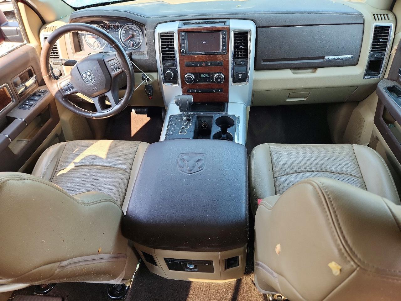 2012 Dodge Ram 1500 Laramie Red vin: 1C6RD7NT5CS345287