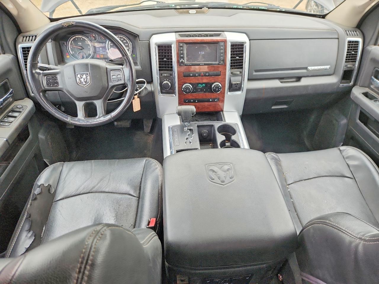 2012 Dodge Ram 1500 Laramie Black vin: 1C6RD7NT7CS338762