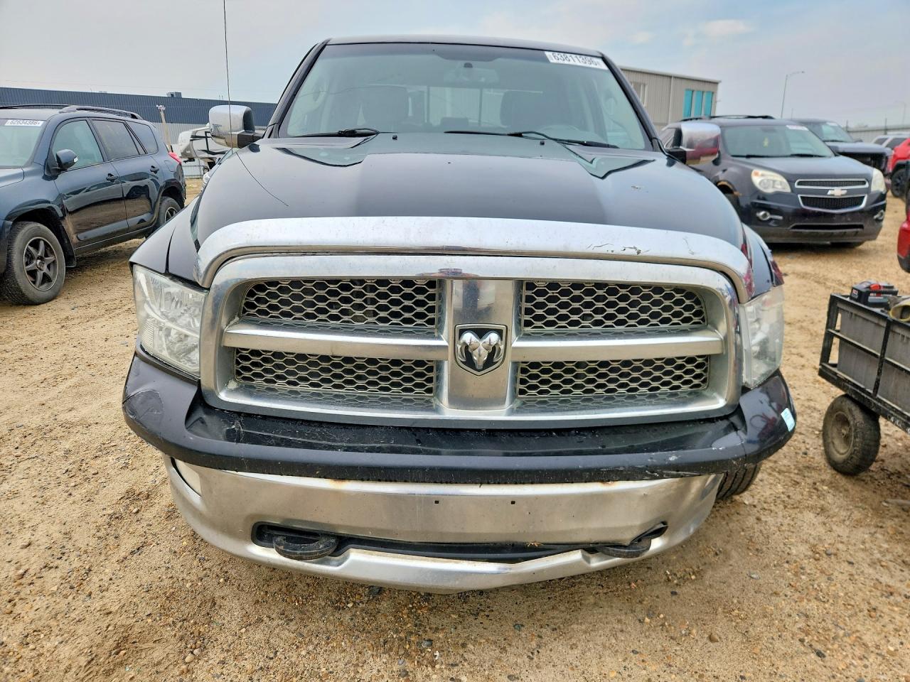 2012 Dodge Ram 1500 Laramie Black vin: 1C6RD7NT7CS338762