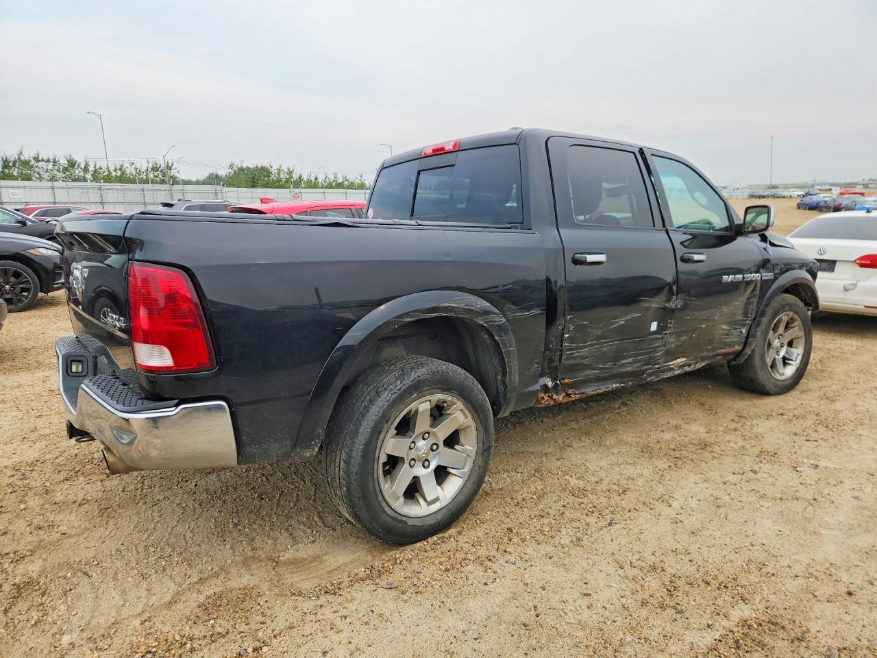2012 Dodge Ram 1500 Laramie Black vin: 1C6RD7NT7CS338762
