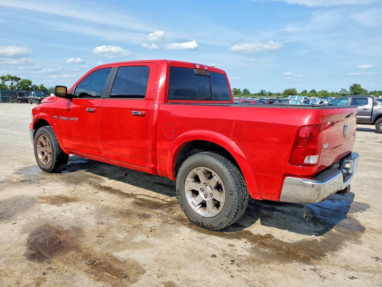 2012 Dodge Ram 1500 Laramie Red vin: 1C6RD7NT8CS154866