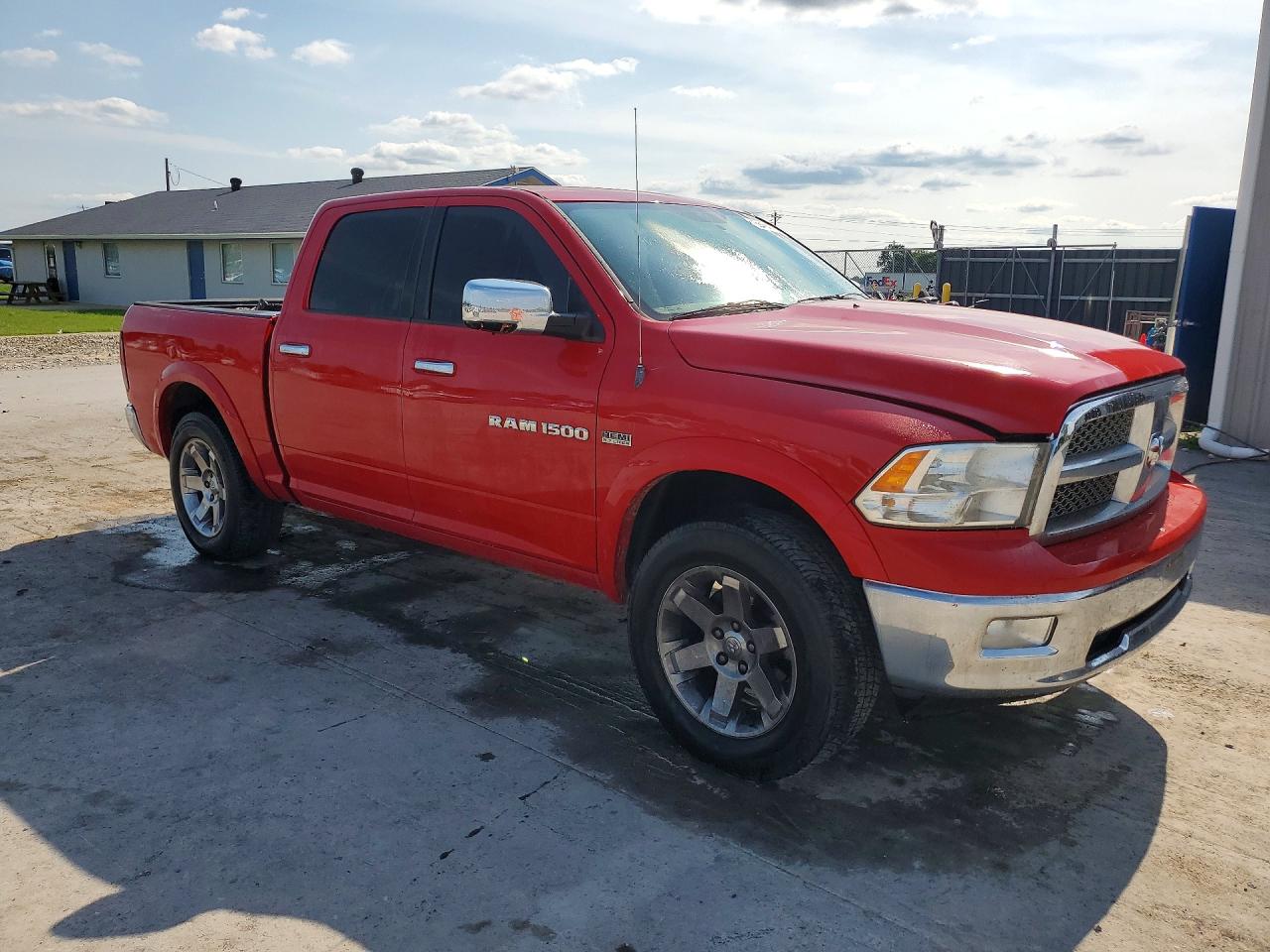 2012 Dodge Ram 1500 Laramie Red vin: 1C6RD7NT8CS154866