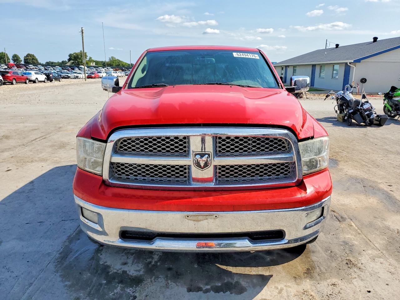 2012 Dodge Ram 1500 Laramie Red vin: 1C6RD7NT8CS154866