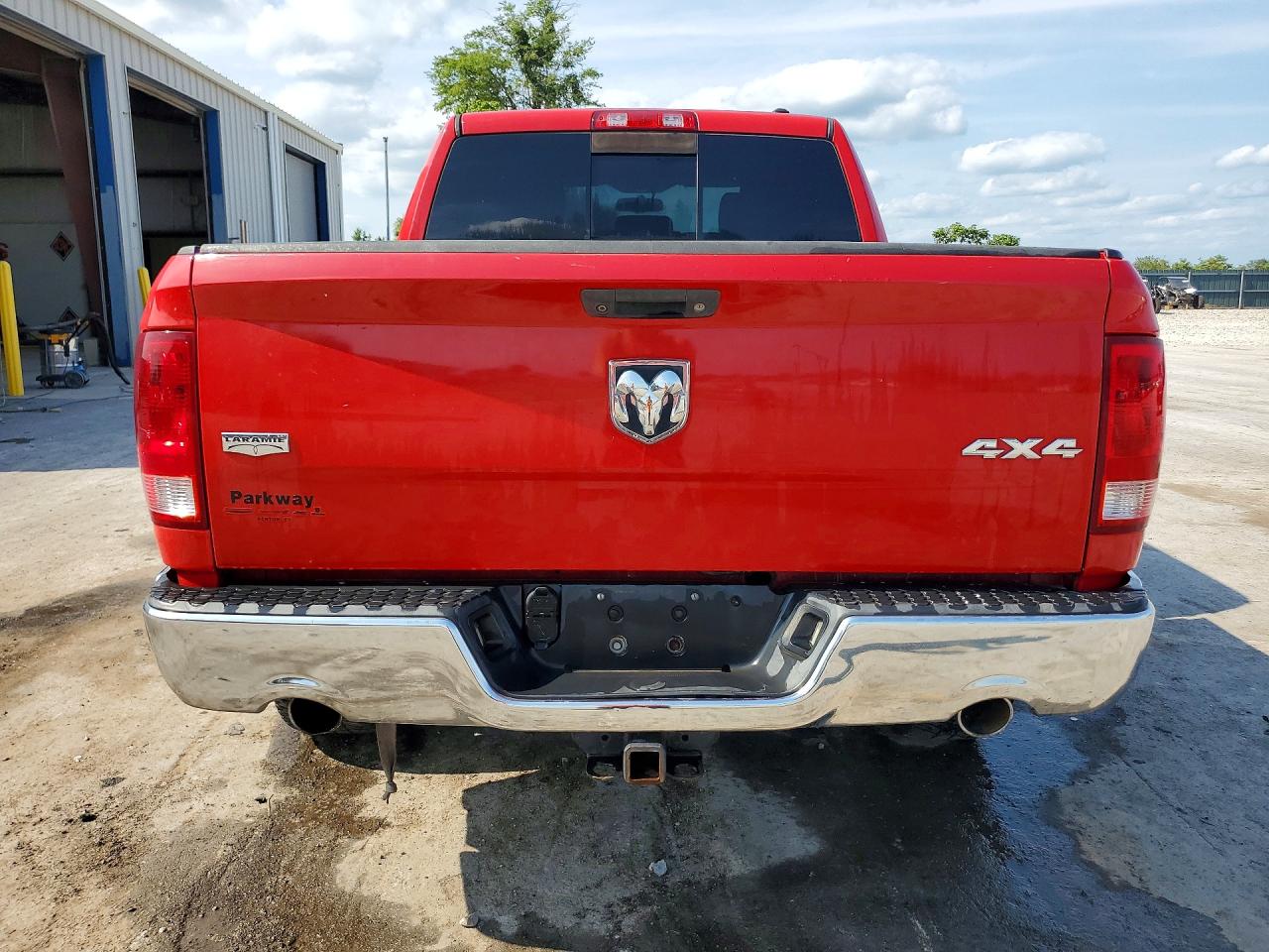2012 Dodge Ram 1500 Laramie Red vin: 1C6RD7NT8CS154866