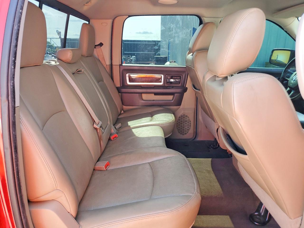 2012 Dodge Ram 1500 Laramie Red vin: 1C6RD7NT8CS154866