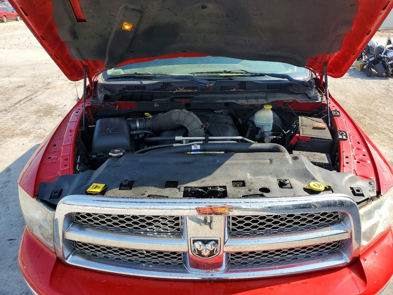 2012 Dodge Ram 1500 Laramie Red vin: 1C6RD7NT8CS154866