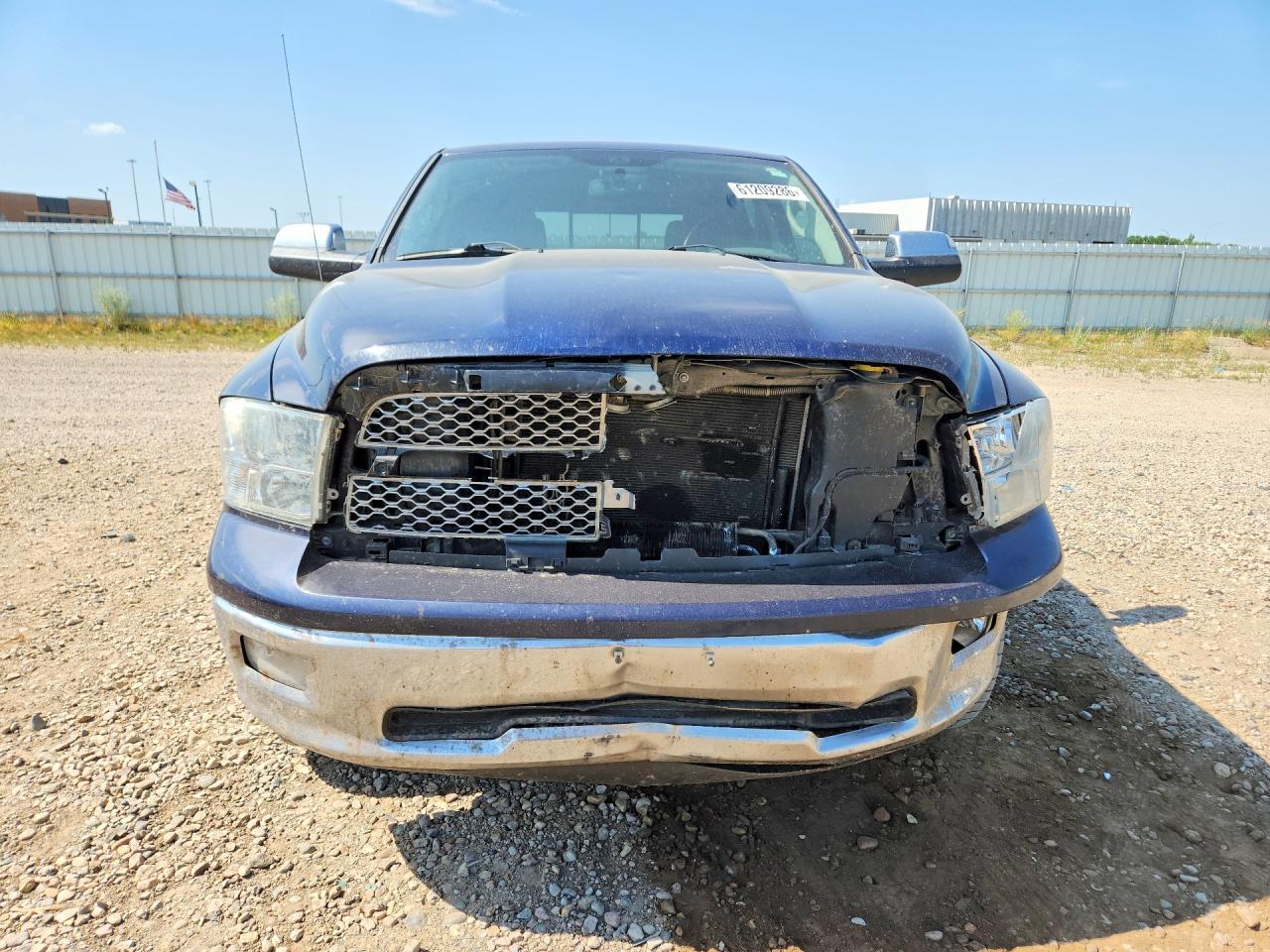 2012 Dodge Ram 1500 Laramie Blue vin: 1C6RD7NT8CS214239