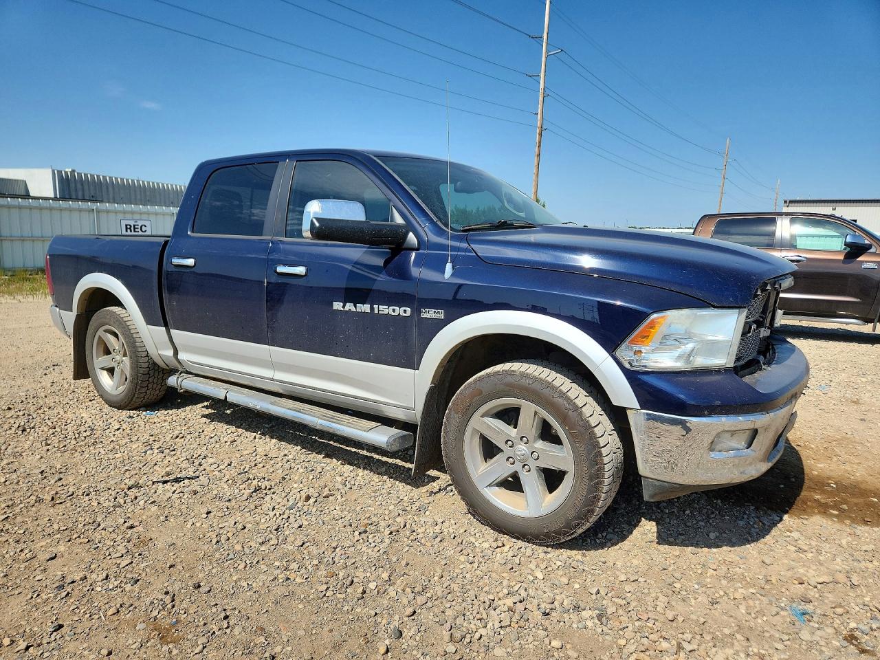 2012 Dodge Ram 1500 Laramie Blue vin: 1C6RD7NT8CS214239