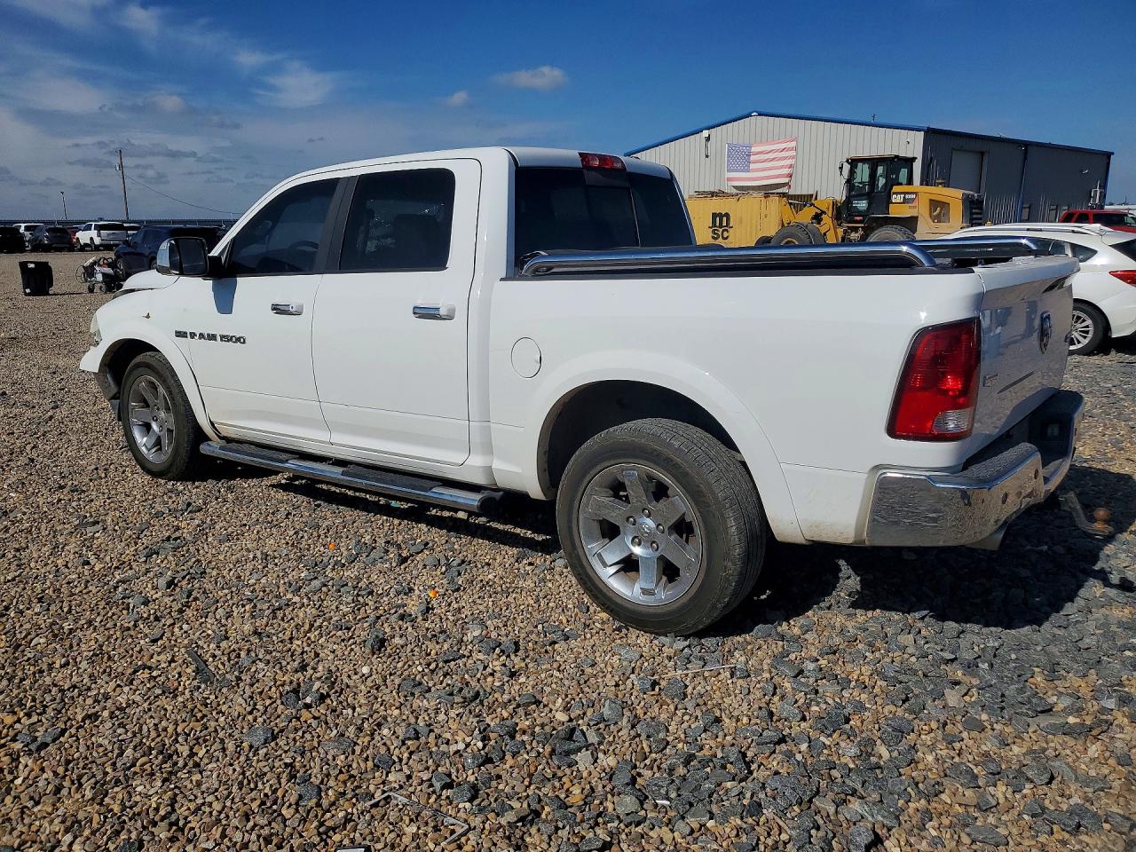 2012 Dodge Ram 1500 Laramie White vin: 1C6RD7NT9CS280248