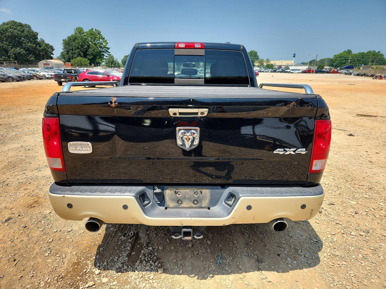 2012 Dodge Ram 1500 Longhorn Black vin: 1C6RD7PT0CS139484