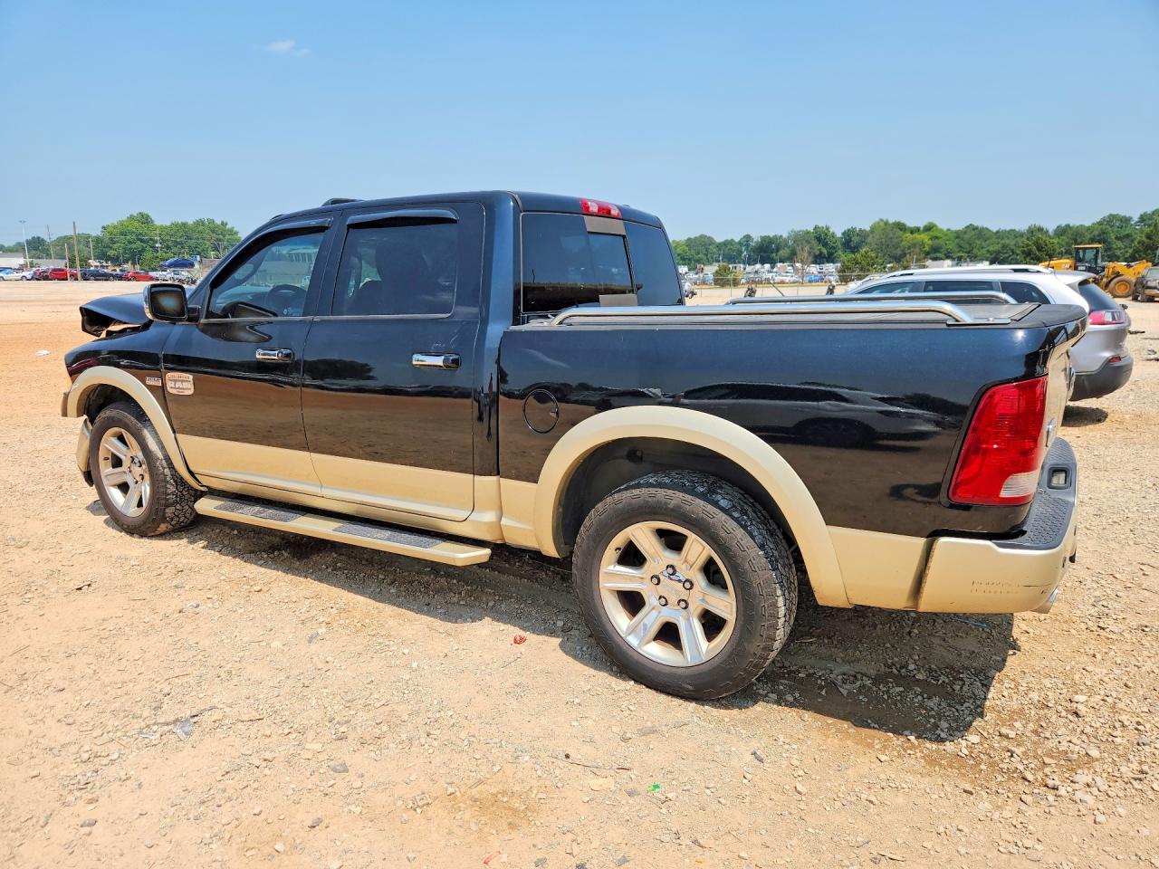 2012 Dodge Ram 1500 Longhorn Black vin: 1C6RD7PT0CS139484