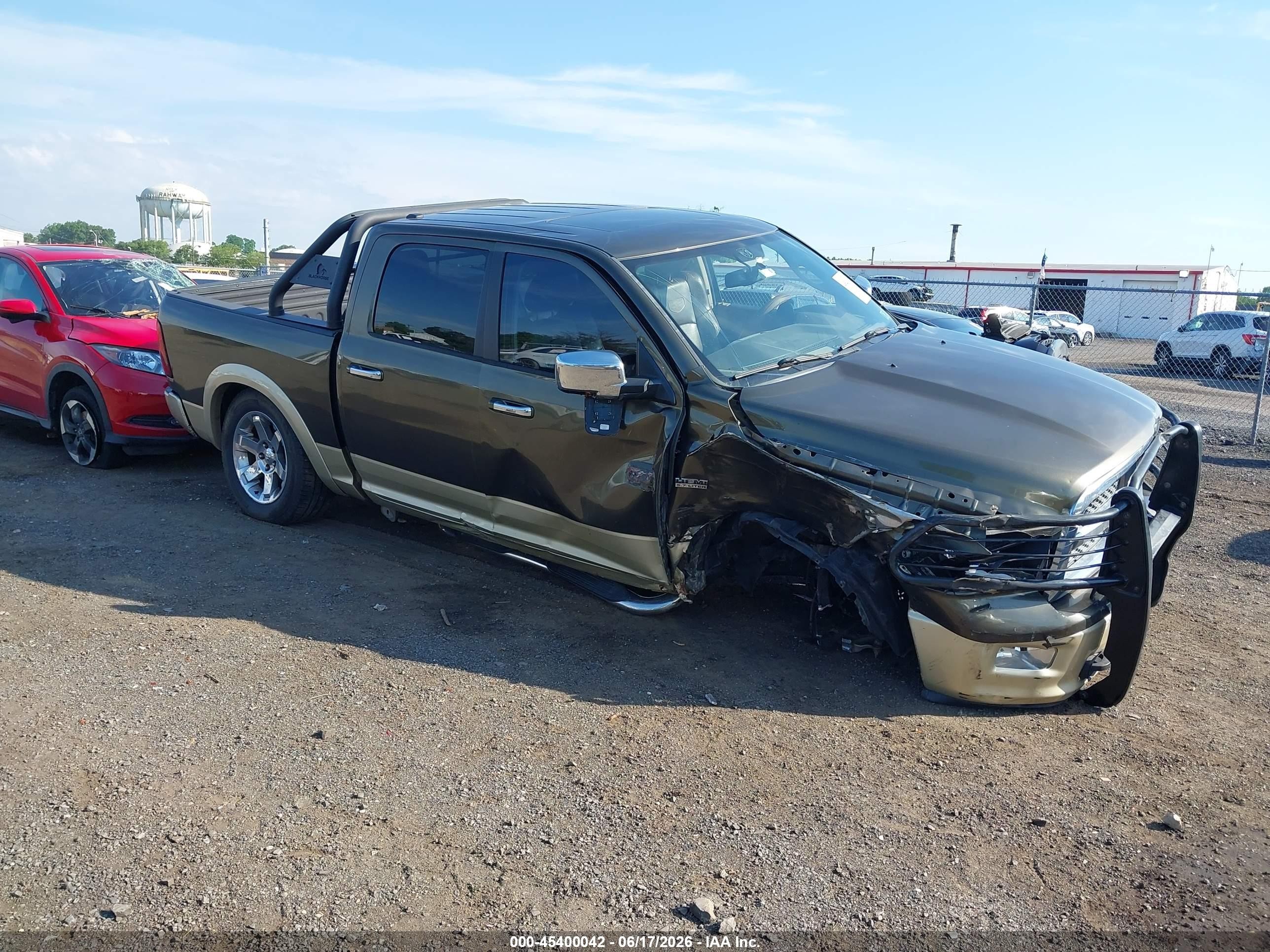 2012 Ram 1500 Laramie Longhorn Green vin: 1C6RD7PT0CS293242