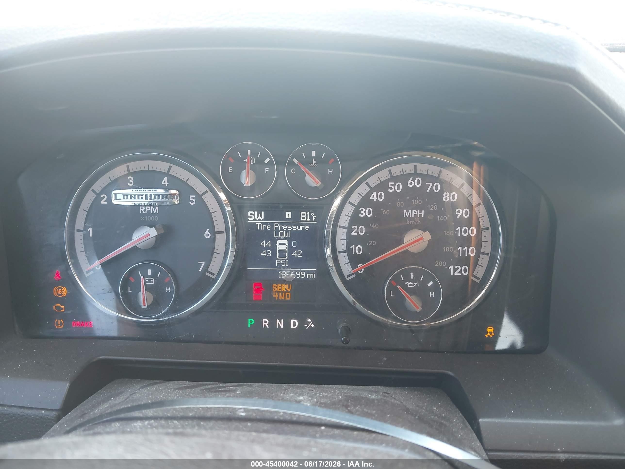 2012 Ram 1500 Laramie Longhorn Green vin: 1C6RD7PT0CS293242