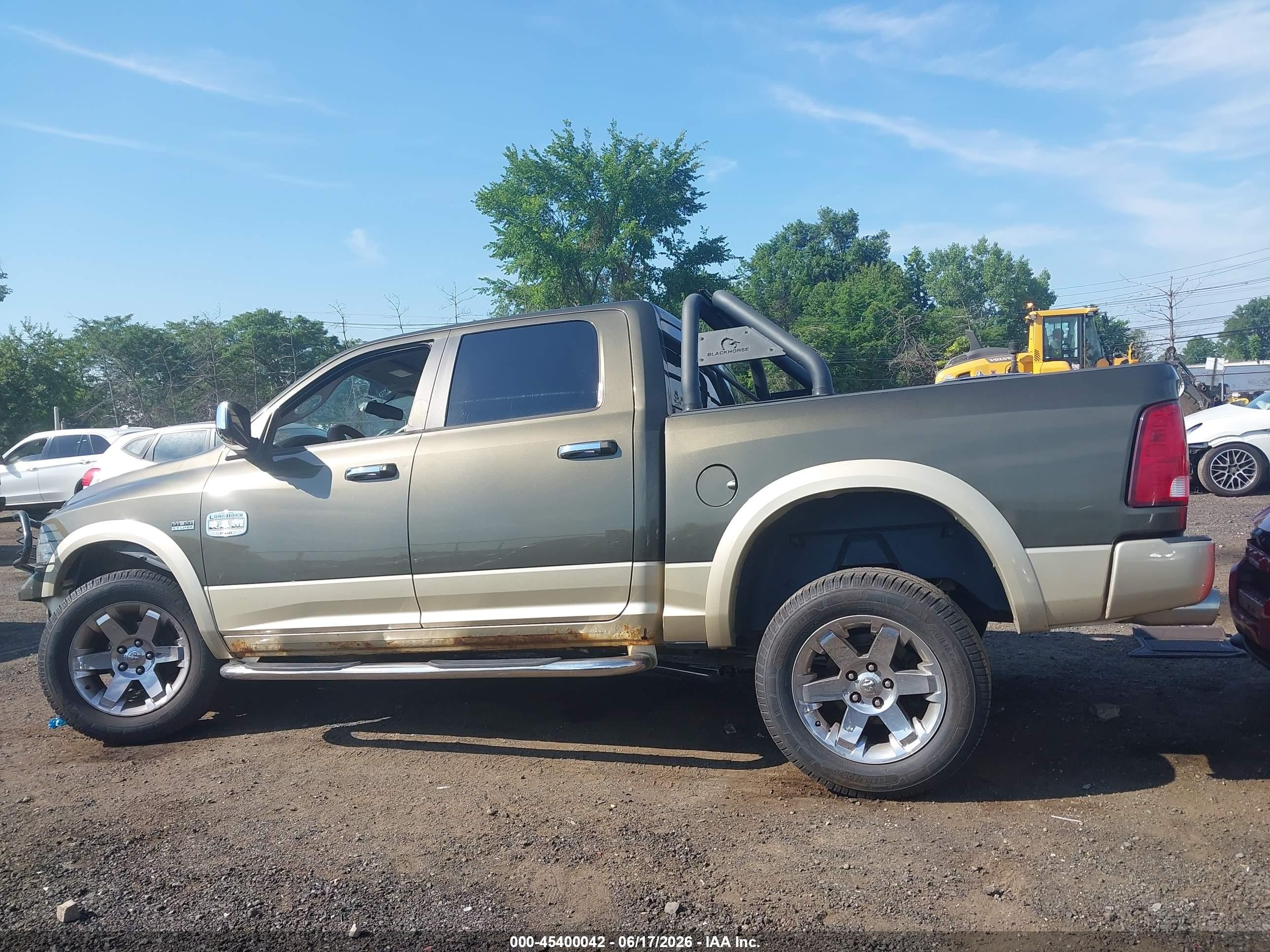 2012 Ram 1500 Laramie Longhorn Green vin: 1C6RD7PT0CS293242