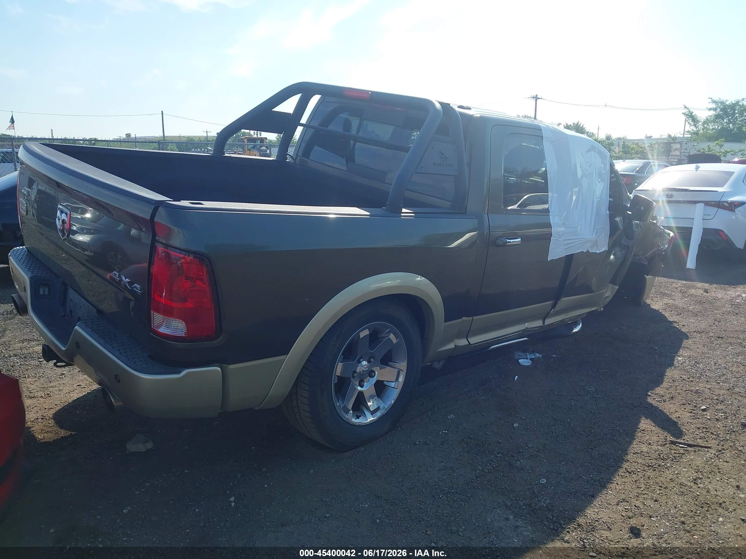 2012 Ram 1500 Laramie Longhorn Green vin: 1C6RD7PT0CS293242