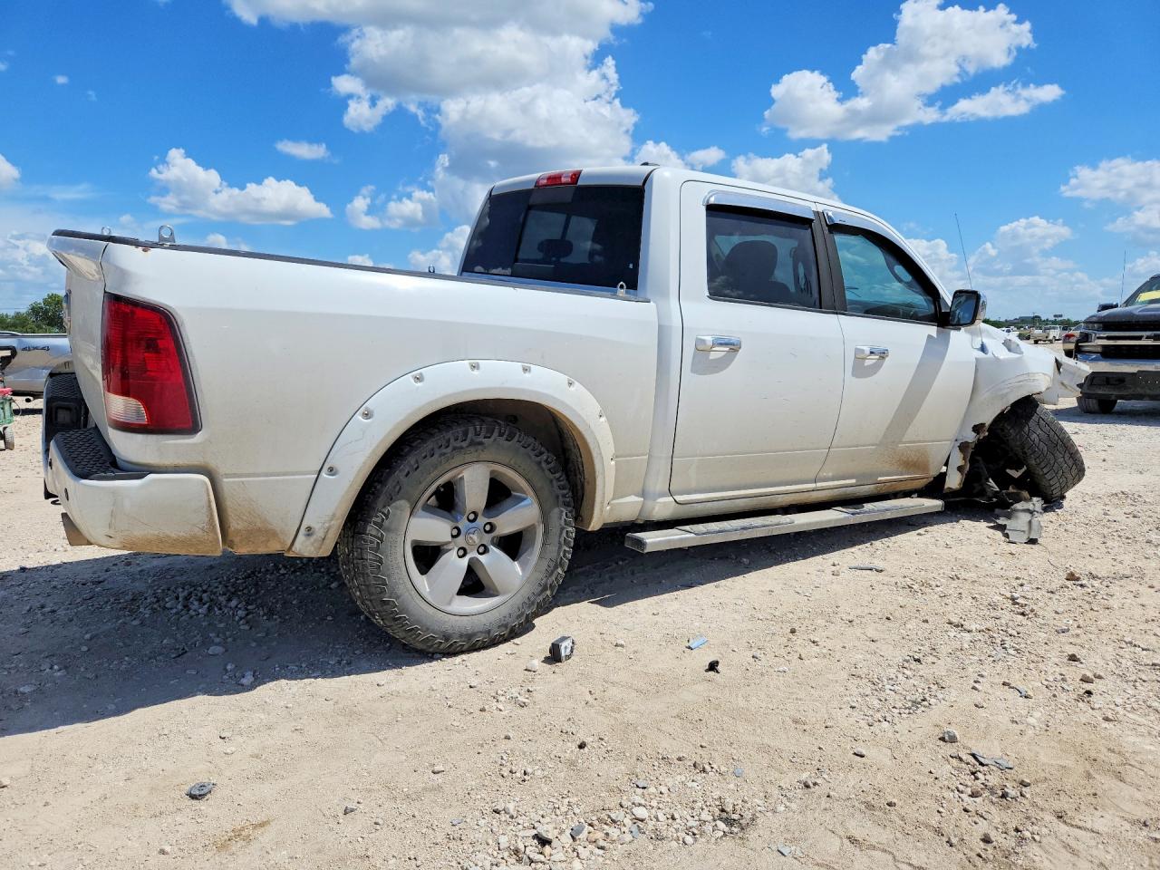 2012 Dodge Ram 1500 Longhorn White vin: 1C6RD7PT0CS296240