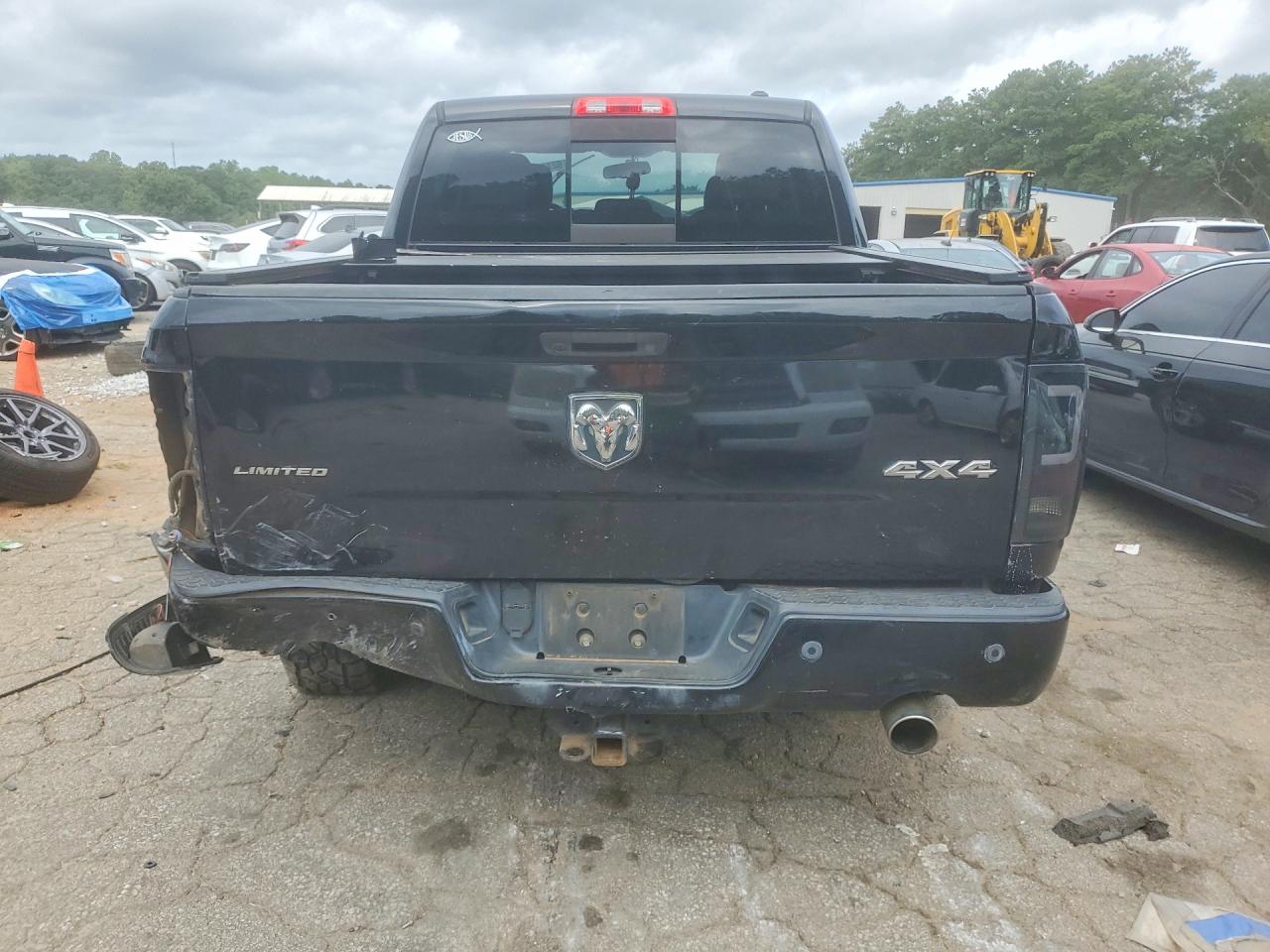 2012 Dodge Ram 1500 Longhorn Black vin: 1C6RD7PT1CS348409