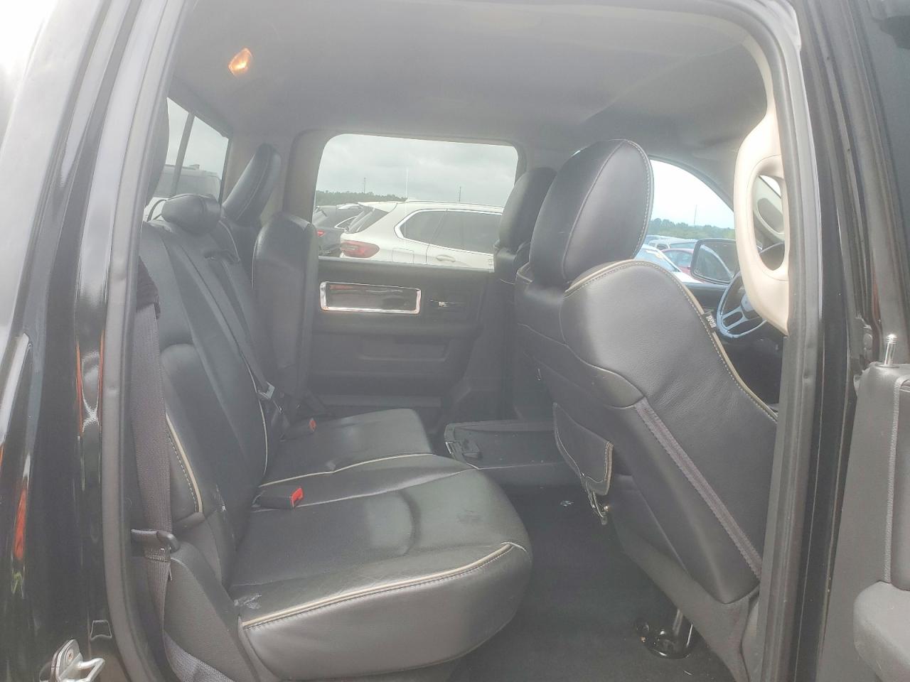 2012 Dodge Ram 1500 Longhorn Black vin: 1C6RD7PT1CS348409