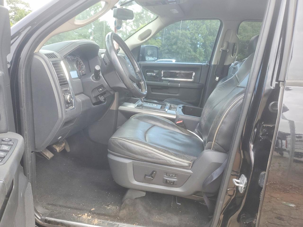 2012 Dodge Ram 1500 Longhorn Black vin: 1C6RD7PT1CS348409