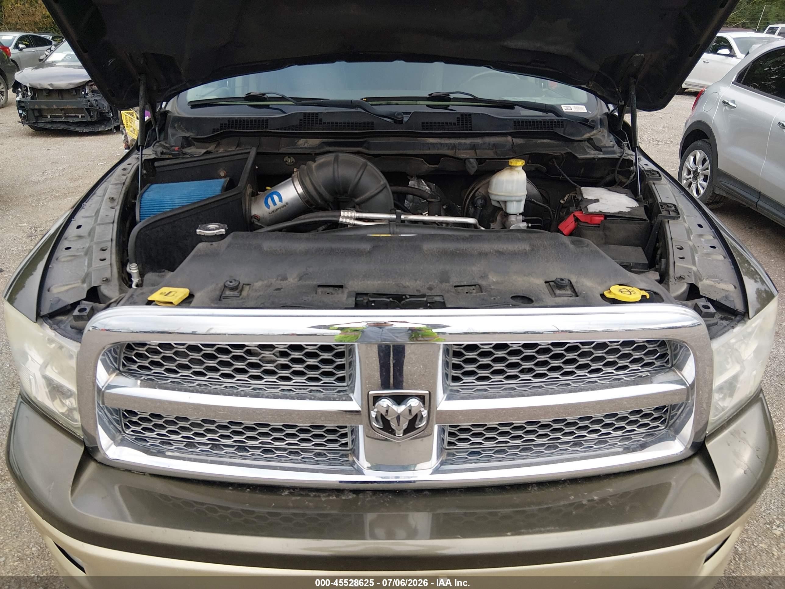 2012 Ram 1500 Laramie Longhorn Green vin: 1C6RD7PT5CS265162