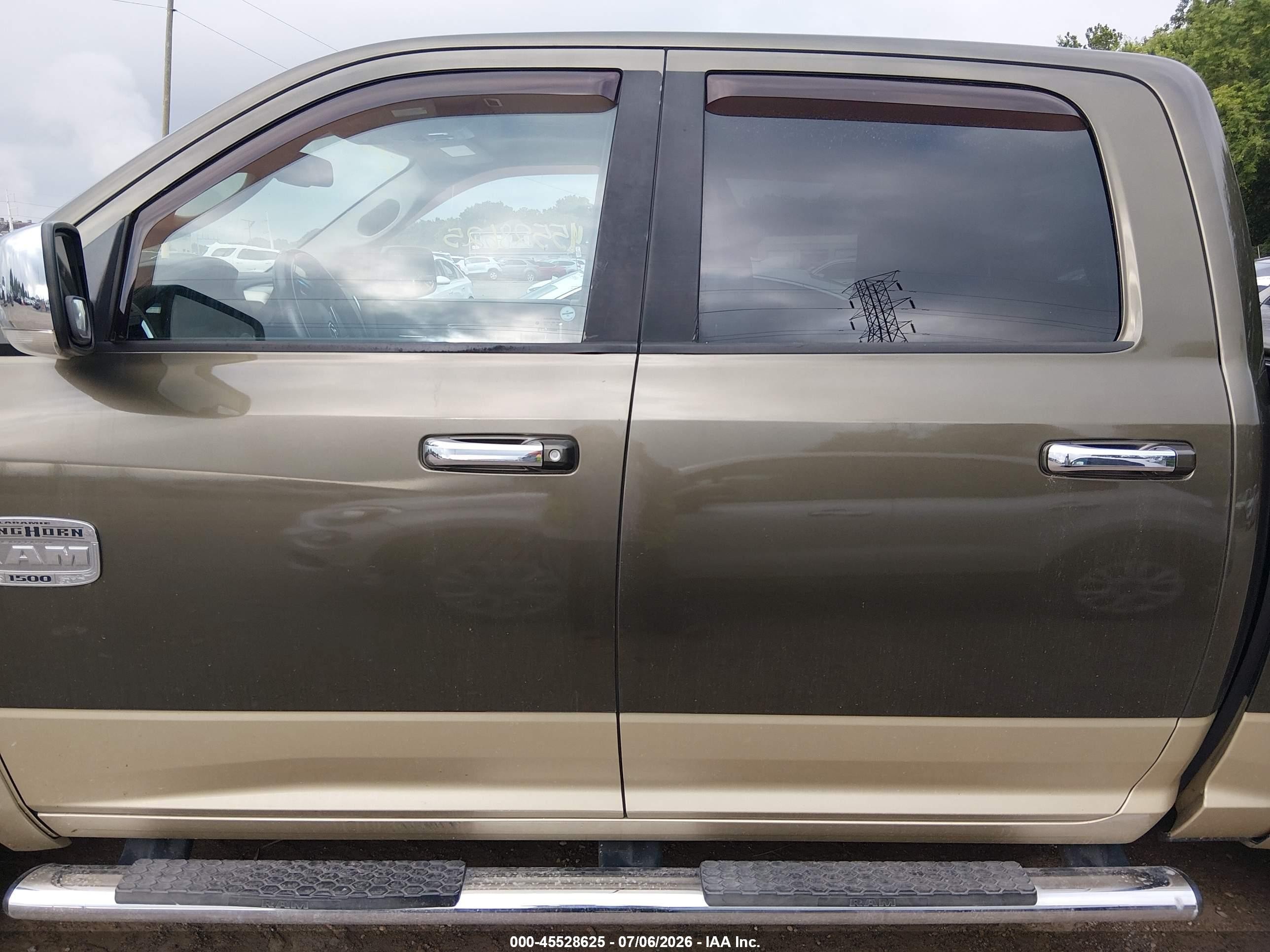 2012 Ram 1500 Laramie Longhorn Green vin: 1C6RD7PT5CS265162