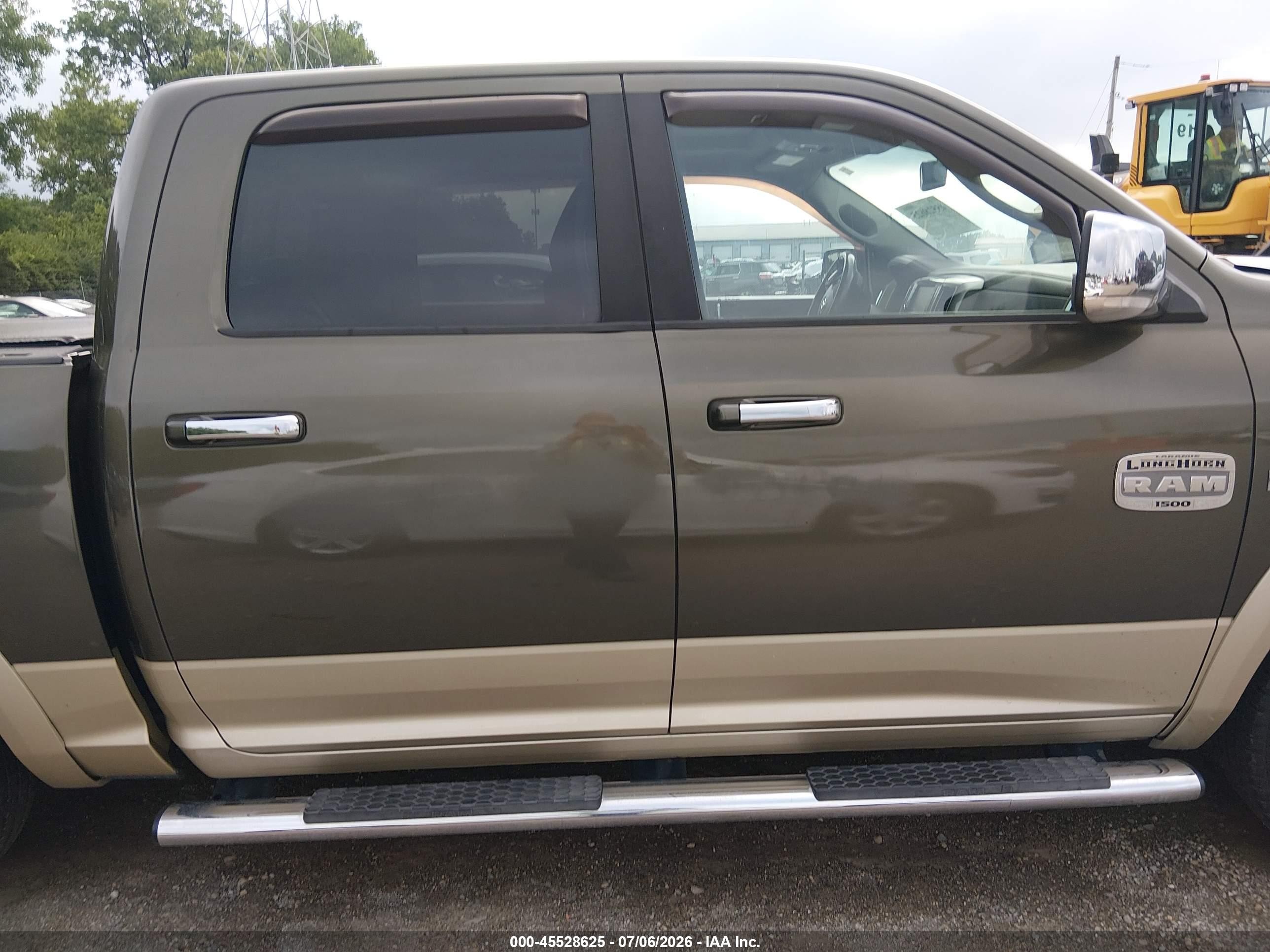 2012 Ram 1500 Laramie Longhorn Green vin: 1C6RD7PT5CS265162