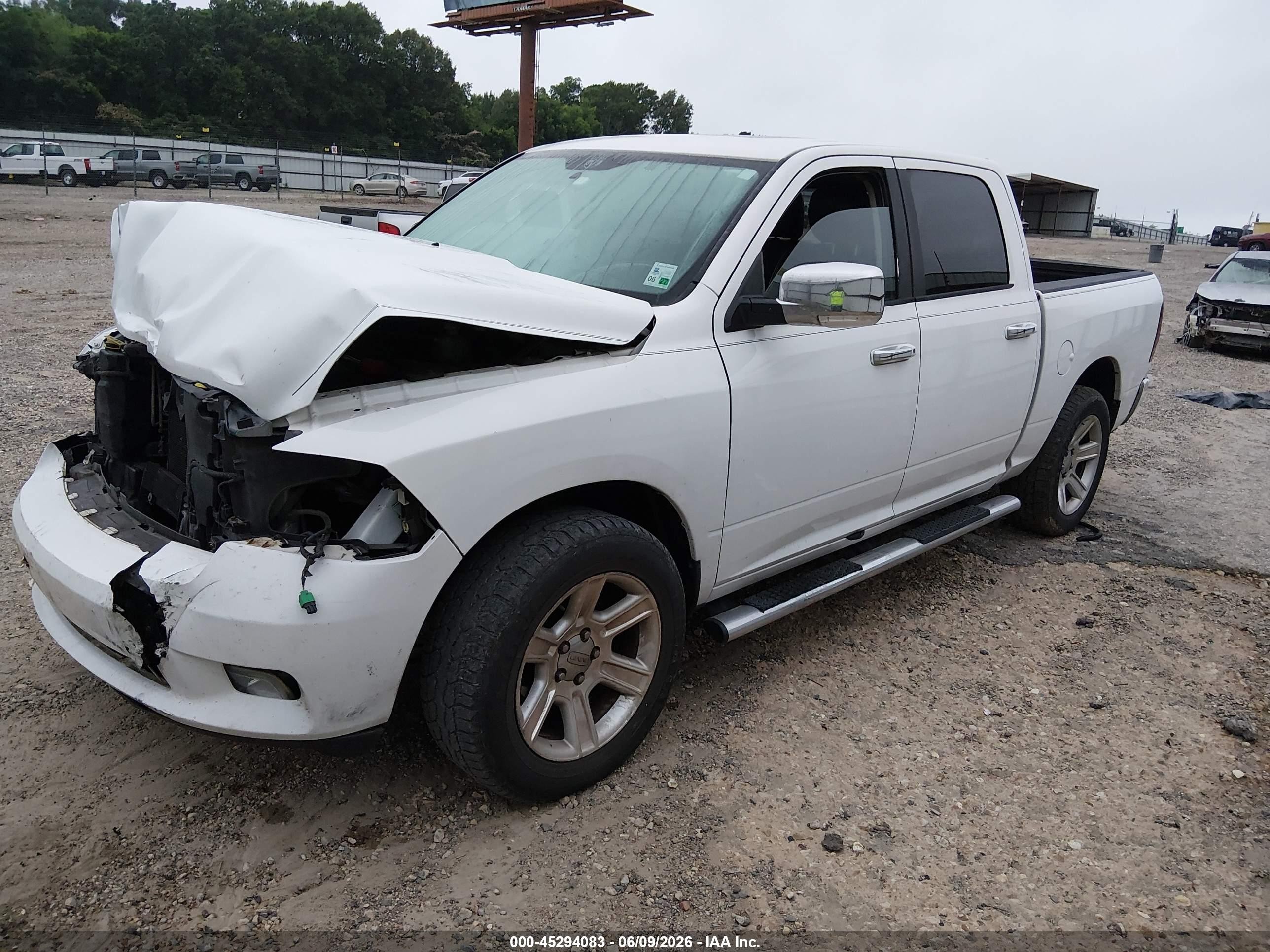 2012 Ram 1500 Laramie Longhorn/limited Edition Белый vin: 1C6RD7PT5CS348333