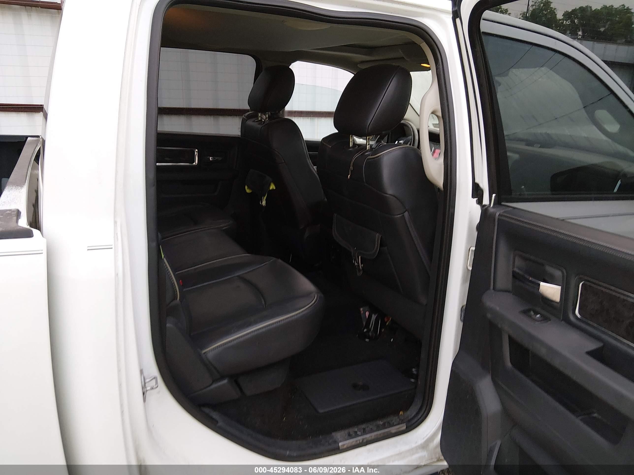 2012 Ram 1500 Laramie Longhorn/limited Edition Белый vin: 1C6RD7PT5CS348333