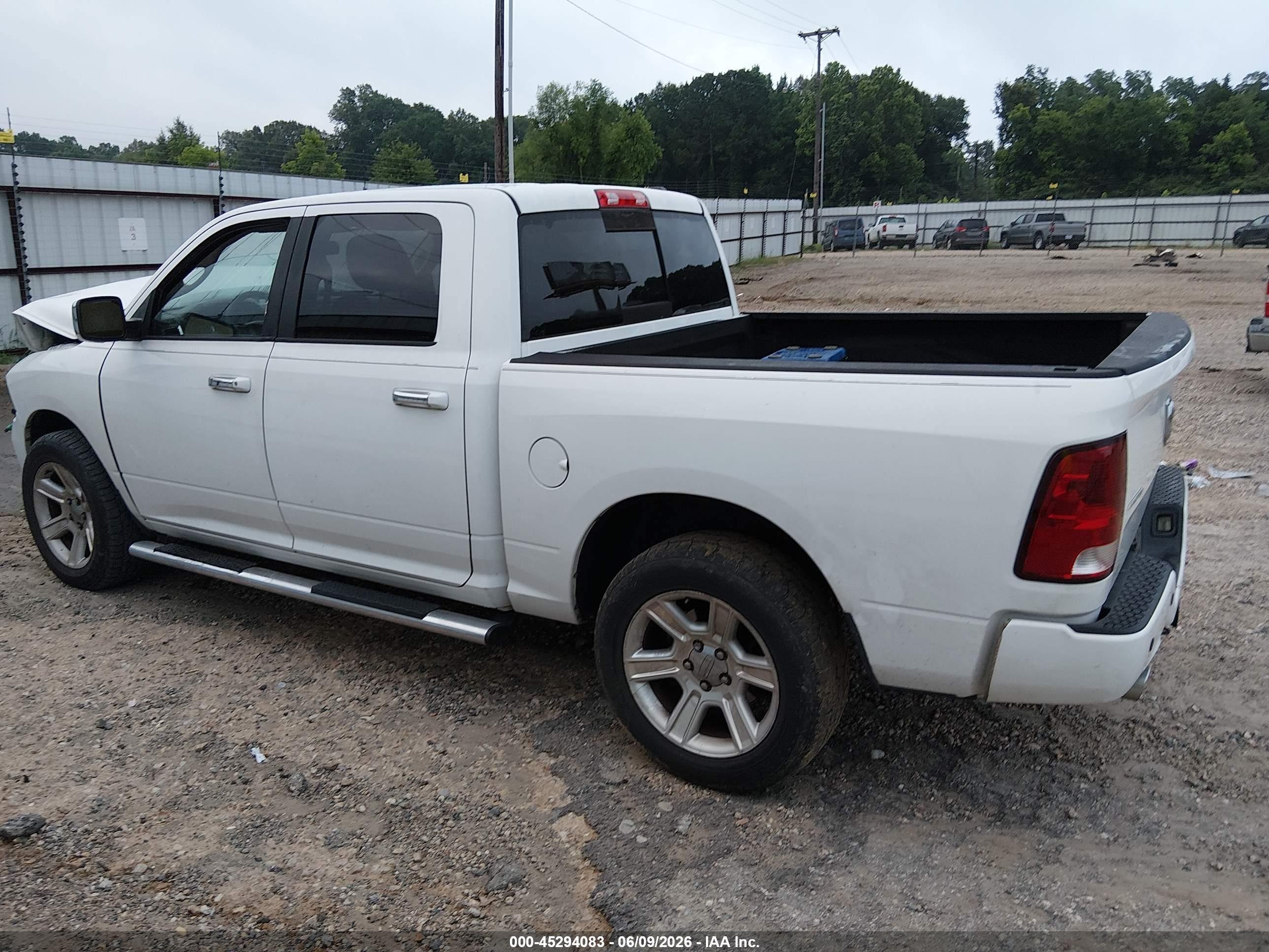2012 Ram 1500 Laramie Longhorn/limited Edition Белый vin: 1C6RD7PT5CS348333