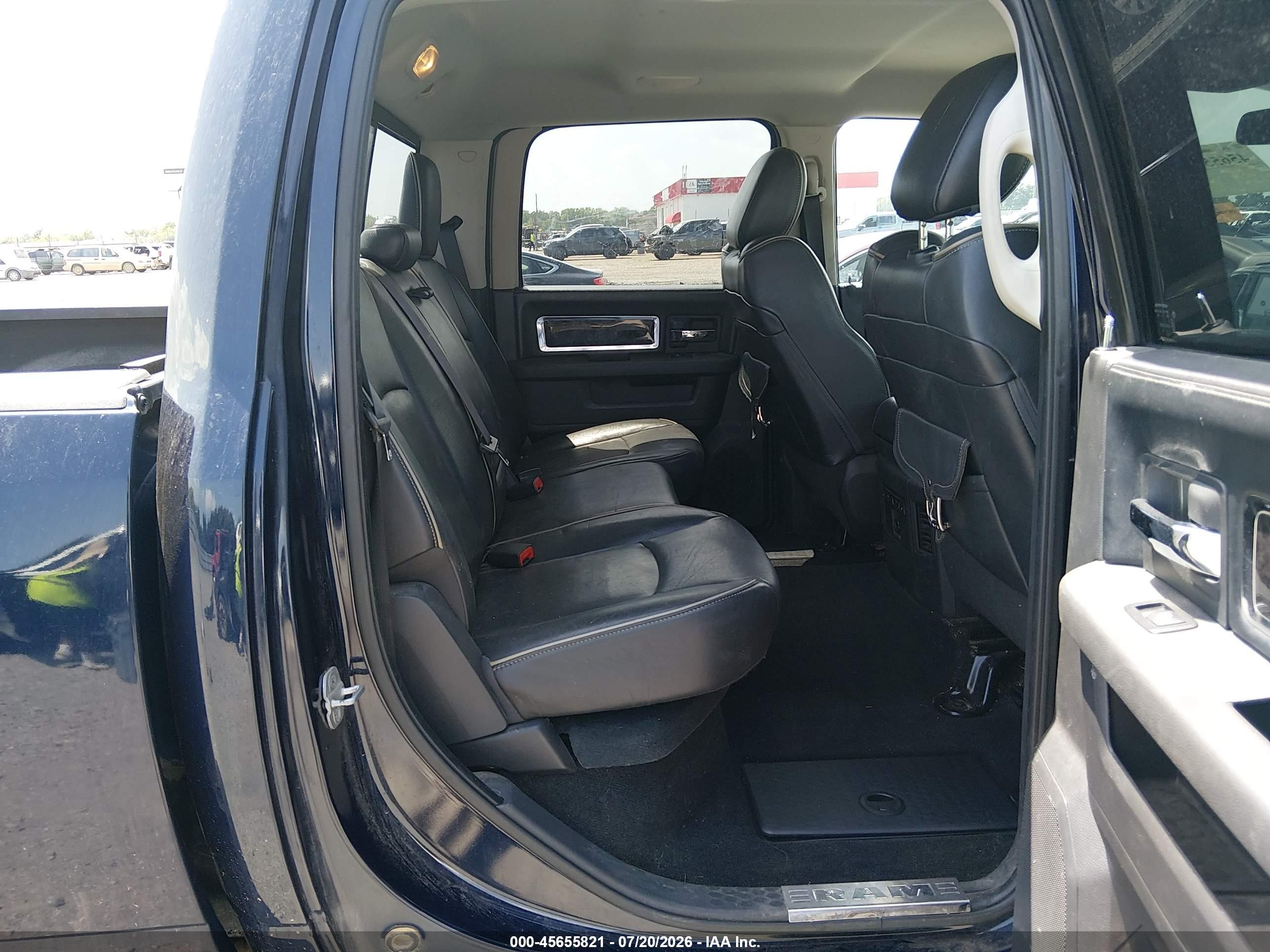 2012 Ram 1500 Laramie Limited Edition Blue vin: 1C6RD7PT6CS348440