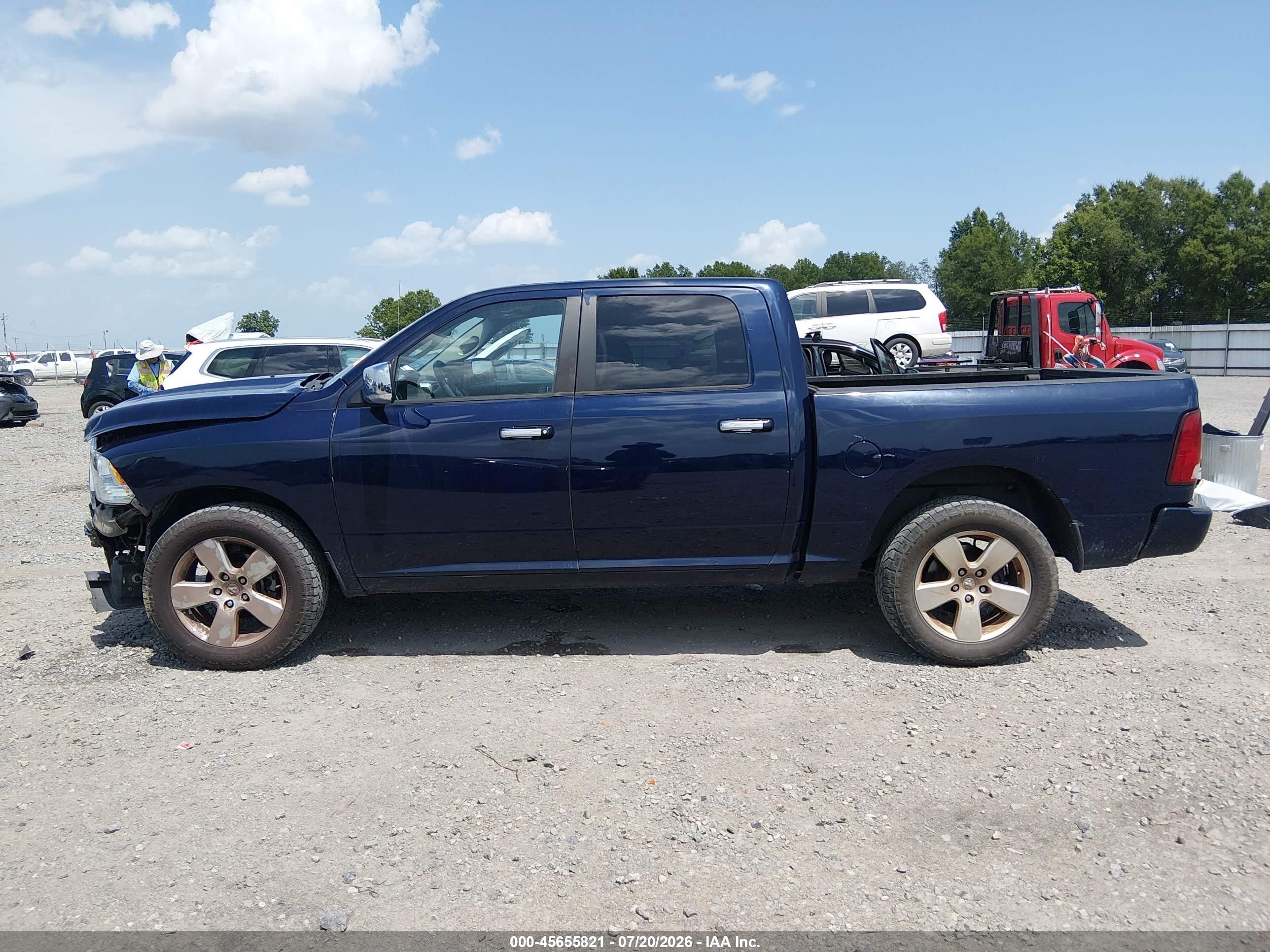 2012 Ram 1500 Laramie Limited Edition Blue vin: 1C6RD7PT6CS348440