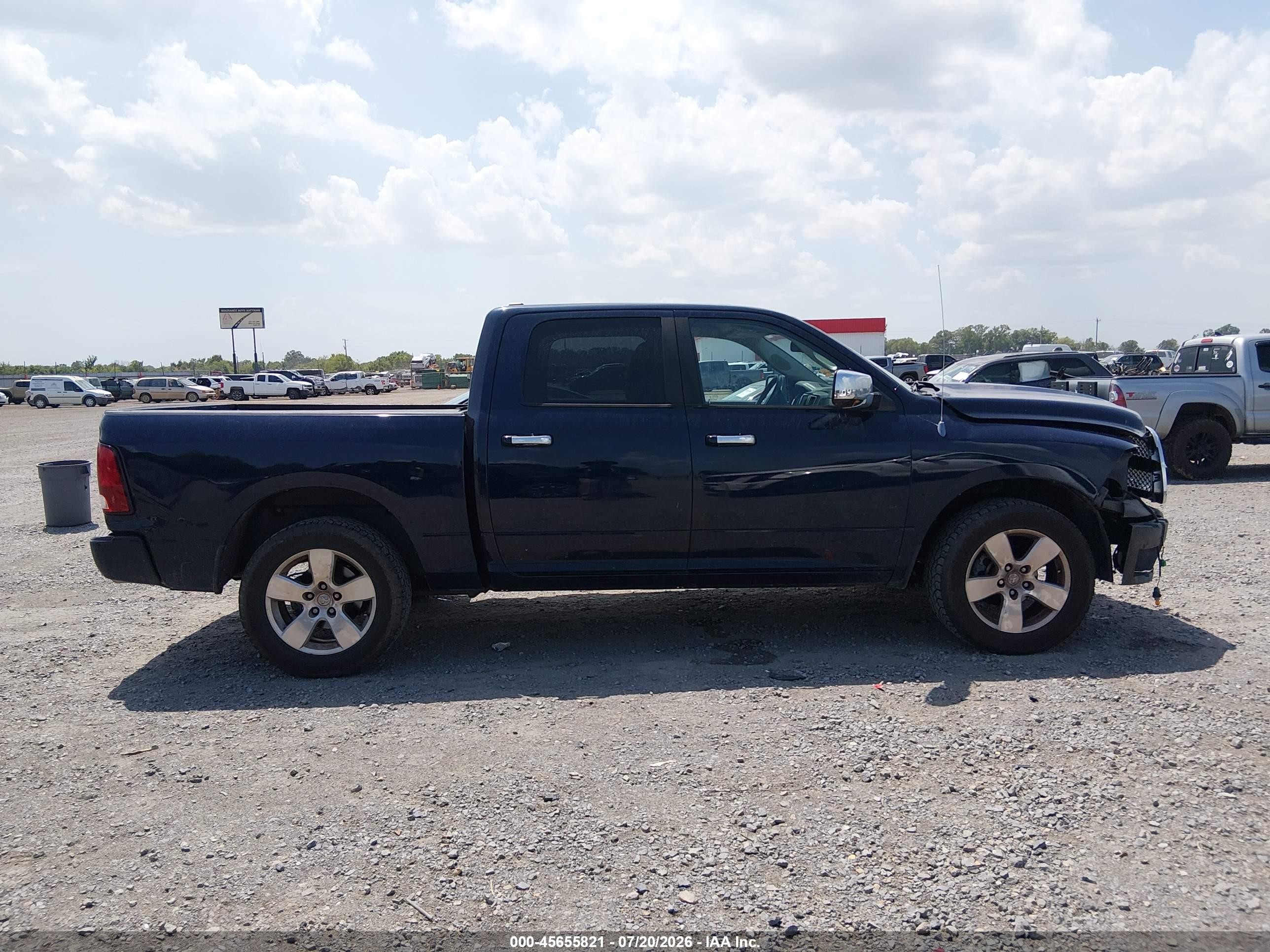 2012 Ram 1500 Laramie Limited Edition Blue vin: 1C6RD7PT6CS348440