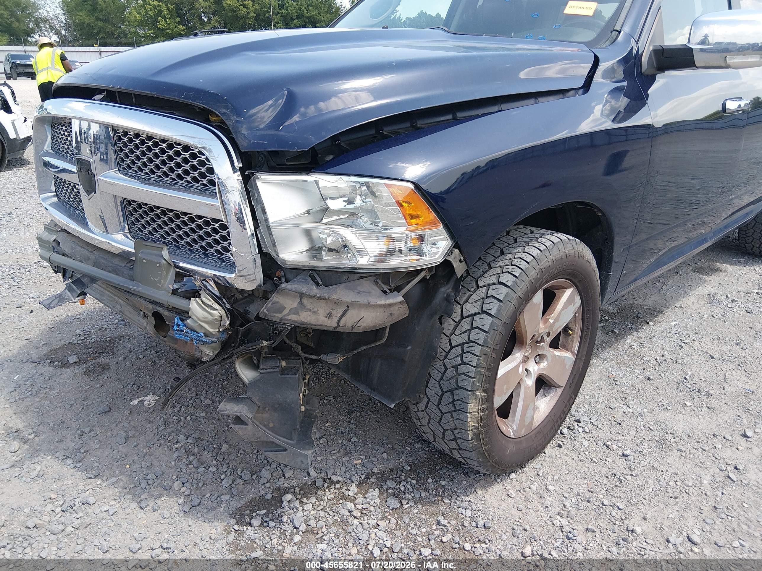 2012 Ram 1500 Laramie Limited Edition Blue vin: 1C6RD7PT6CS348440