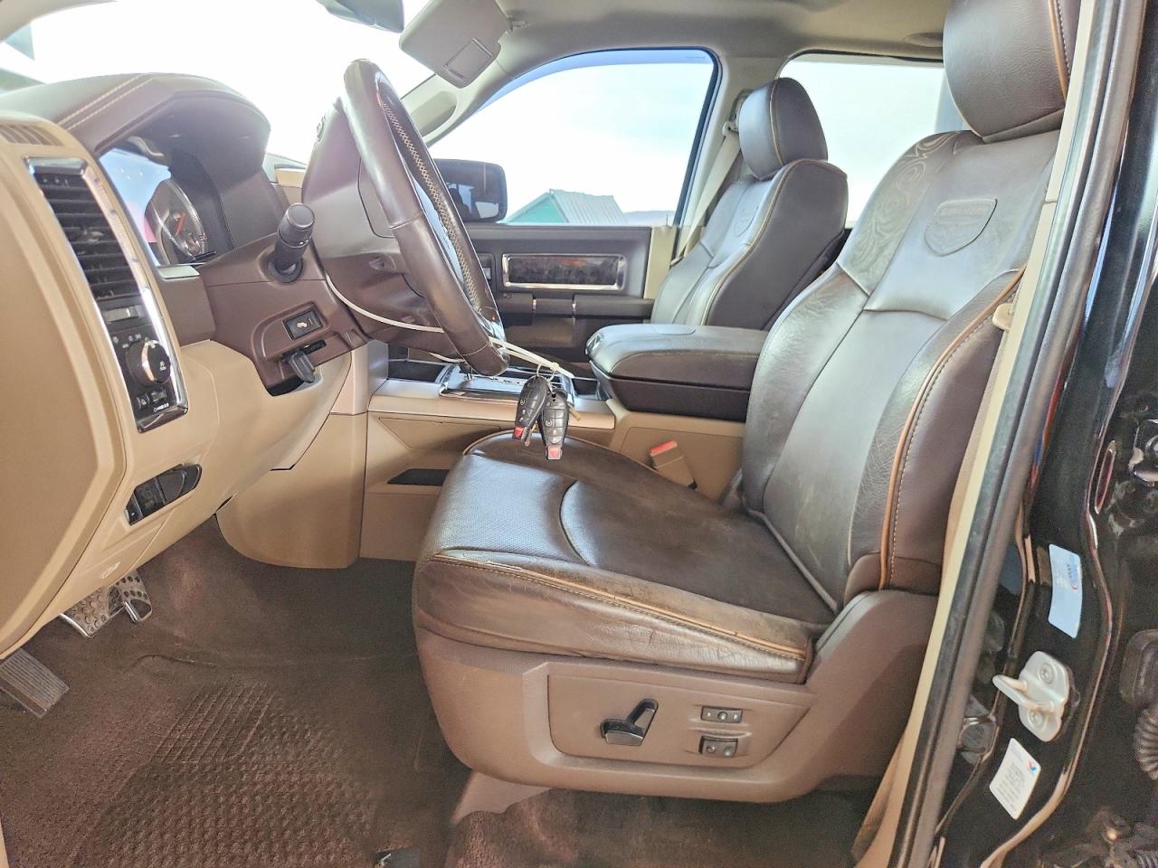 2012 Dodge Ram 1500 Longhorn Black vin: 1C6RD7PT7CS293495
