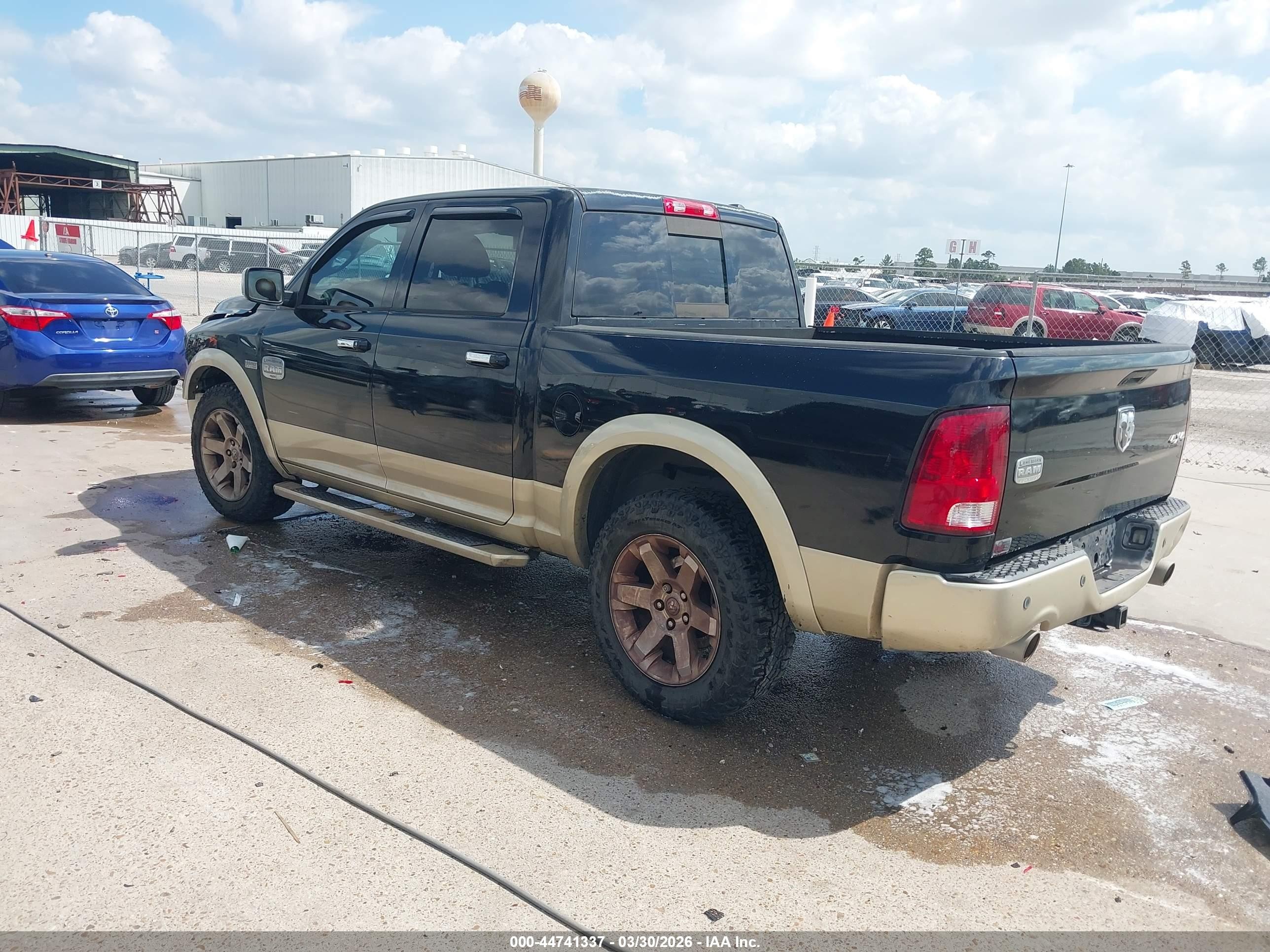 2012 Ram 1500 Laramie Longhorn/limited Edition Black vin: 1C6RD7PT8CS185290