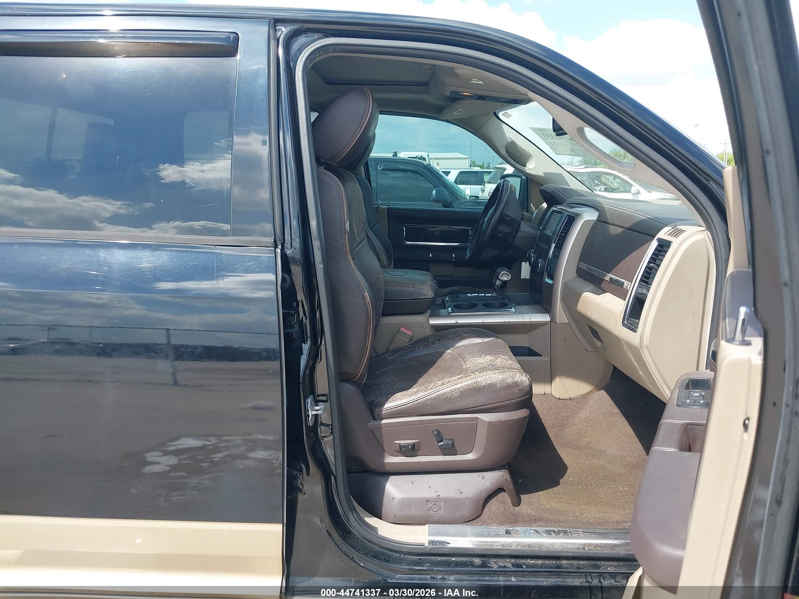2012 Ram 1500 Laramie Longhorn/limited Edition Black vin: 1C6RD7PT8CS185290