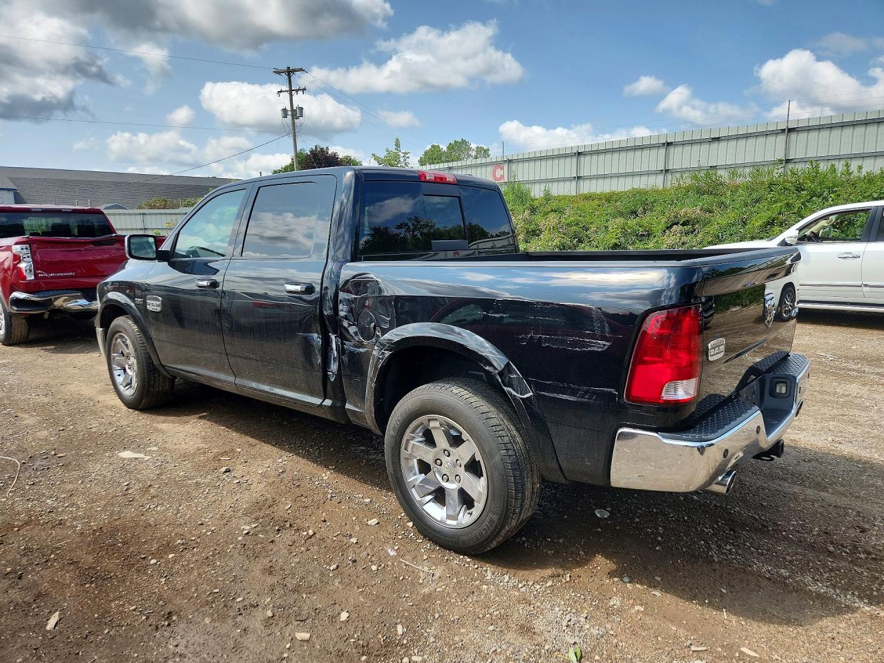 2012 Dodge Ram 1500 Longhorn Черный vin: 1C6RD7PT8CS275524