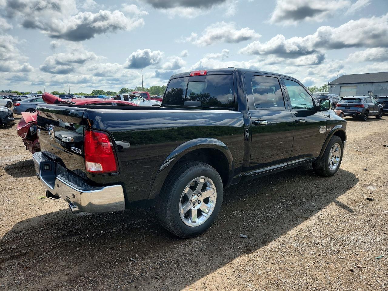2012 Dodge Ram 1500 Longhorn Черный vin: 1C6RD7PT8CS275524