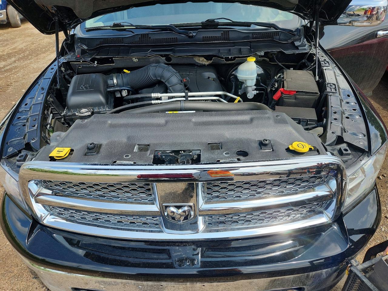 2012 Dodge Ram 1500 Longhorn Черный vin: 1C6RD7PT8CS275524