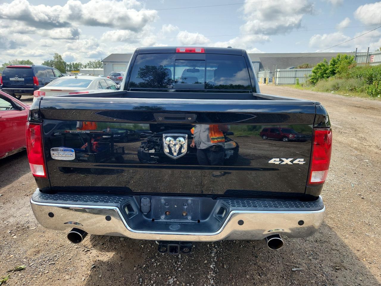2012 Dodge Ram 1500 Longhorn Черный vin: 1C6RD7PT8CS275524
