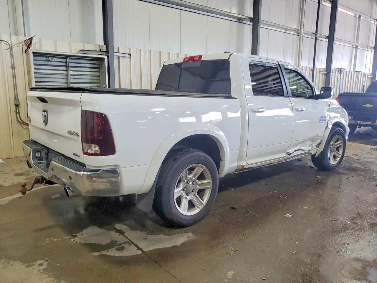 2012 Dodge Ram 1500 Longhorn White vin: 1C6RD7PT9CS257615