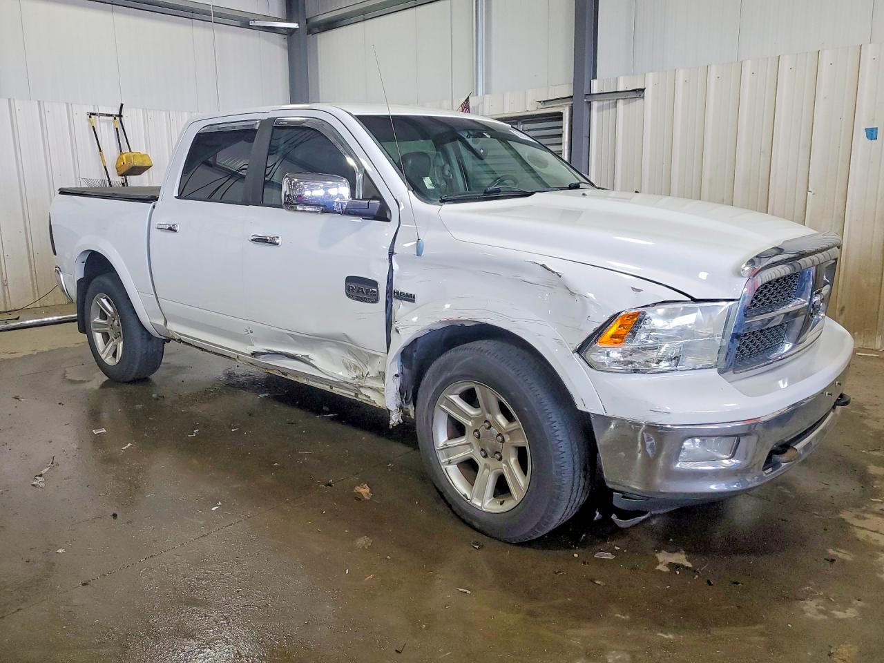 2012 Dodge Ram 1500 Longhorn White vin: 1C6RD7PT9CS257615