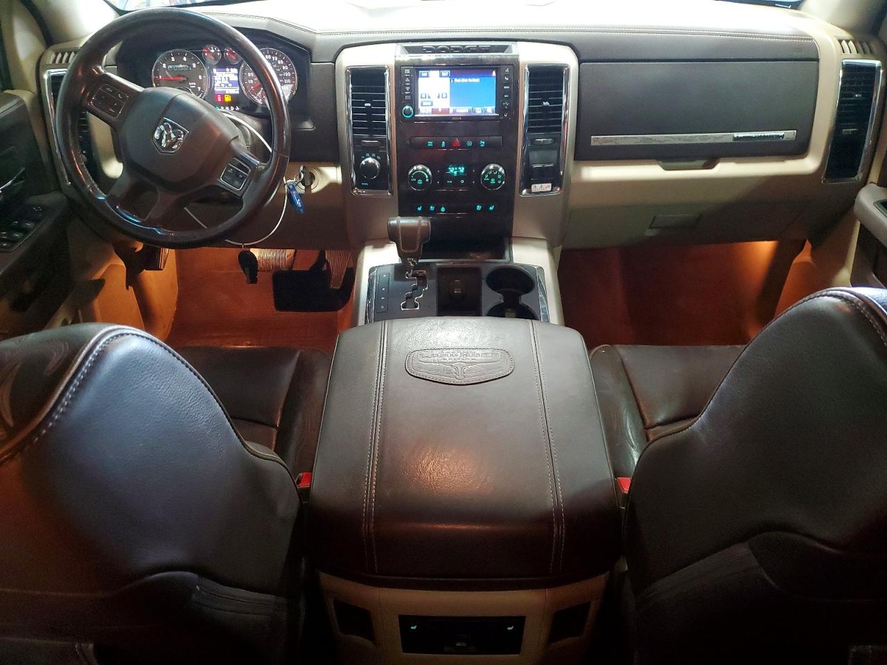 2012 Dodge Ram 1500 Longhorn White vin: 1C6RD7PT9CS257615