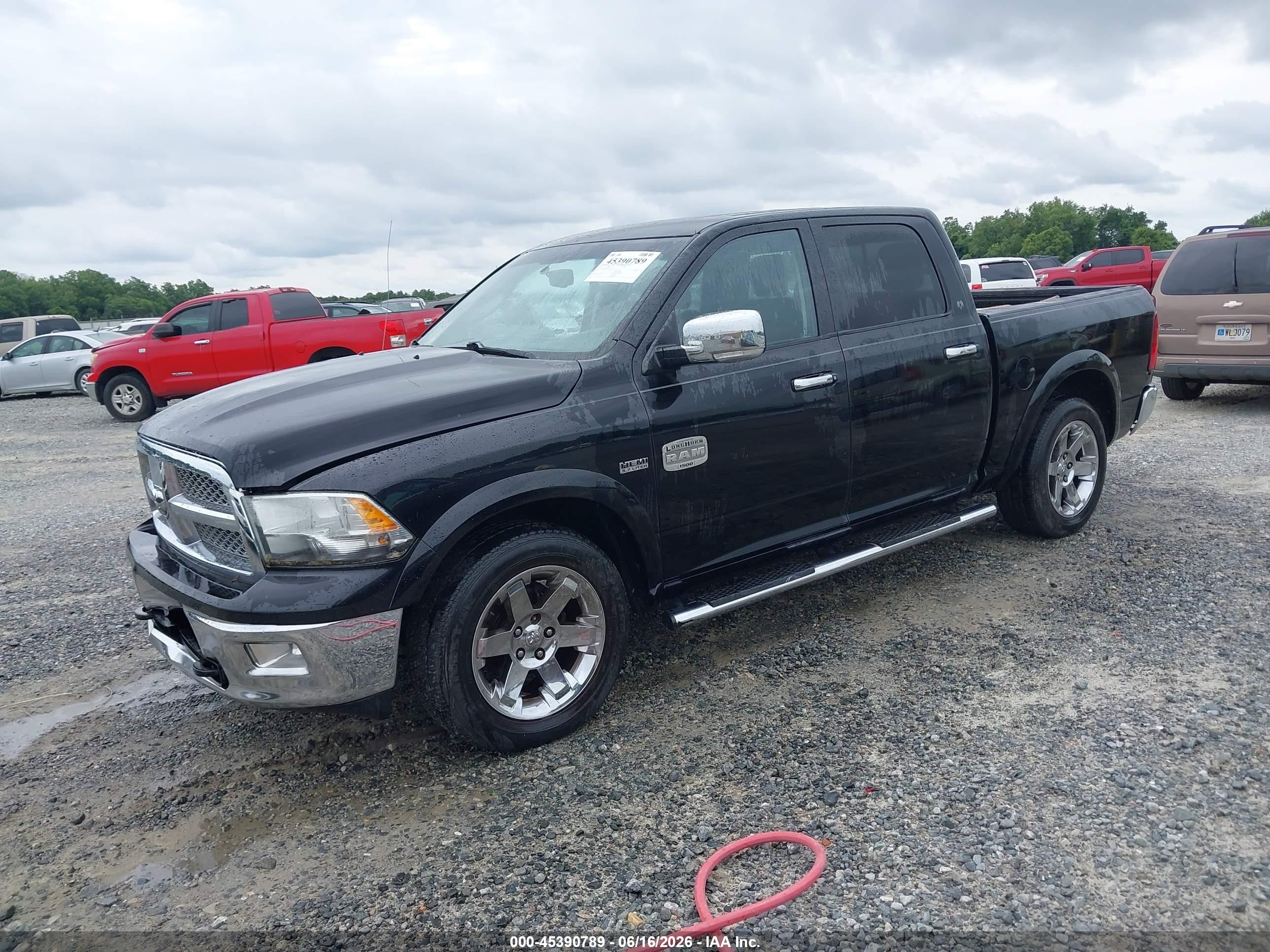 2012 Ram 1500 Laramie Longhorn/limited Edition Black vin: 1C6RD7PT9CS343510
