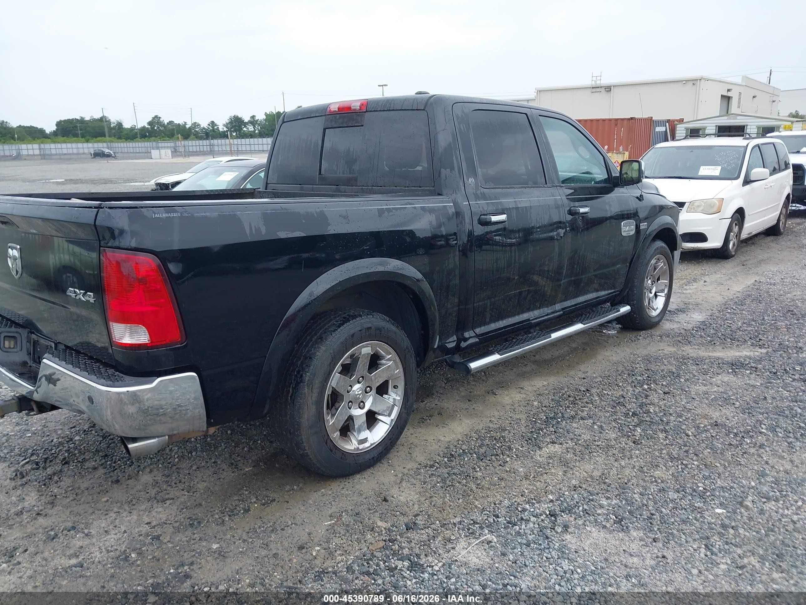 2012 Ram 1500 Laramie Longhorn/limited Edition Black vin: 1C6RD7PT9CS343510