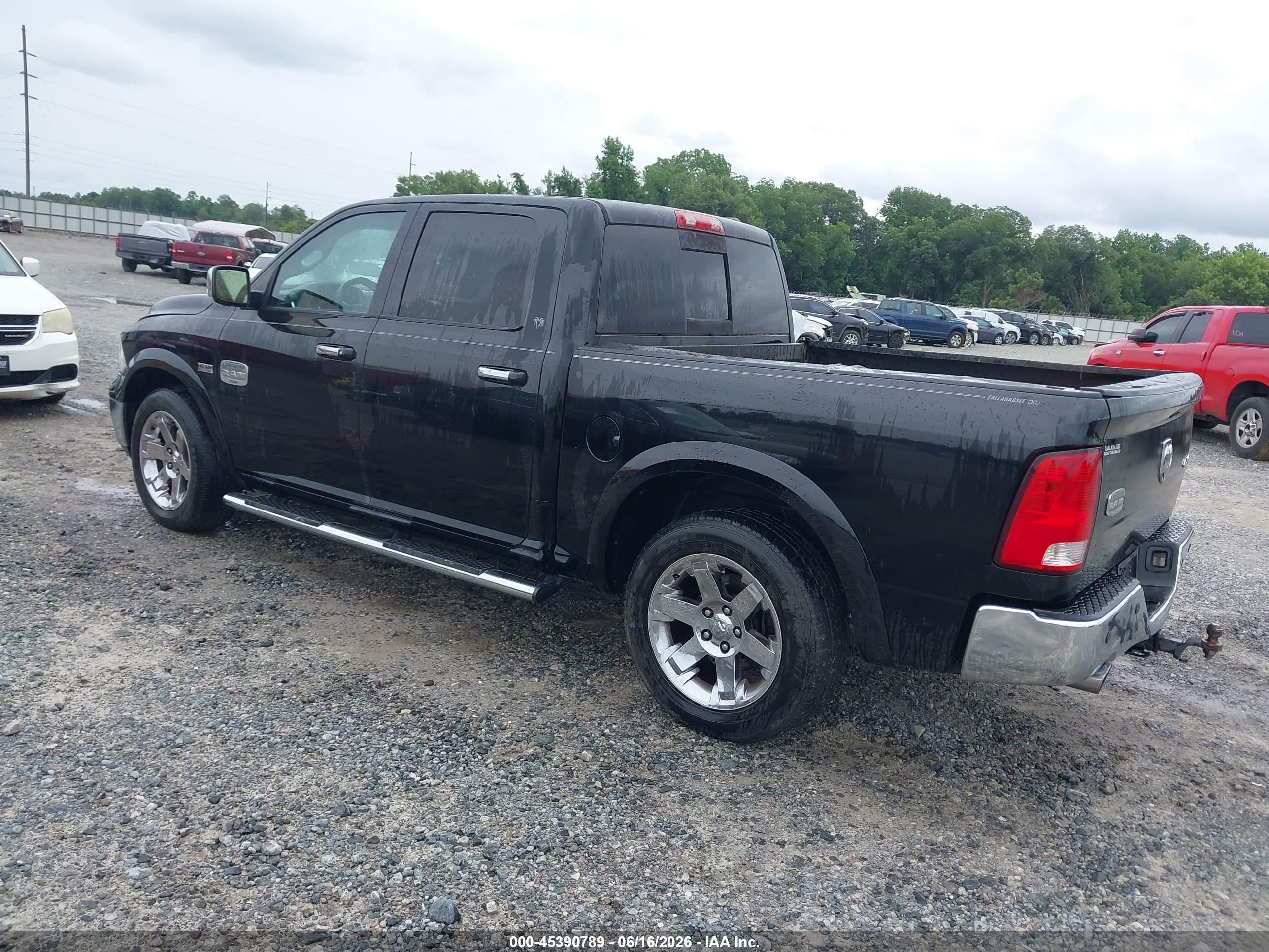 2012 Ram 1500 Laramie Longhorn/limited Edition Black vin: 1C6RD7PT9CS343510
